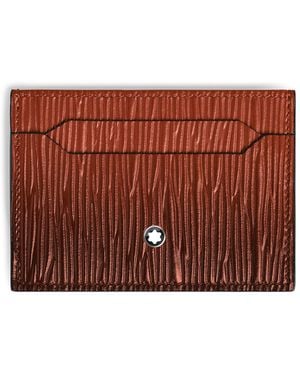 Montblanc Tarjetero para 5 Tarjetas de Piel Corteccia Sfumato - Marrón