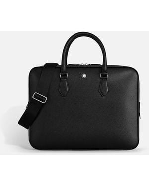 Montblanc Sartorial Portadocumentos Mediano - Negro