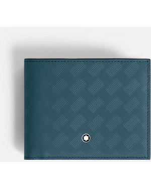 Montblanc Portafoglio 6 Scomparti Extreme 3.0 - Blu
