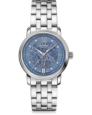 Montblanc Tradition Automatic Date 32 mm - Blau