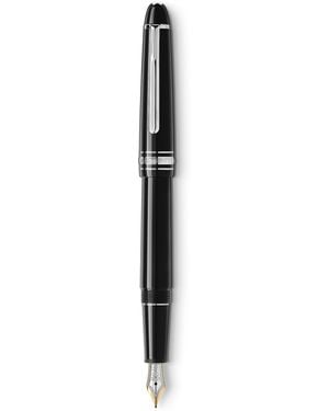 Montblanc Platinumbeschichteter Meisterstück Classique Rollerball - Schwarz