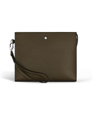 Montblanc Clutch aus Sartorial Leder - Mehrfarbig