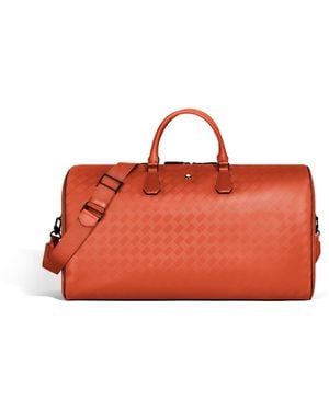 Montblanc Weekender Bag 55 aus Extreme Leder - Rot