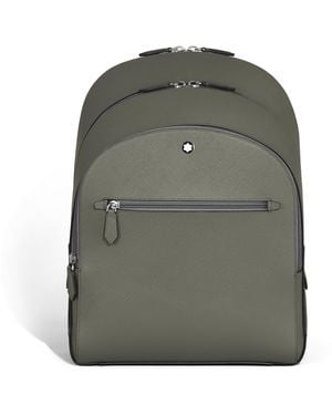 Montblanc Sartorial Rucksack mittelgroß mit 3 Hauptfächern - Grün