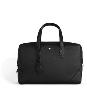 Montblanc Bolso de Viaje 45 de Piel Grain - Negro