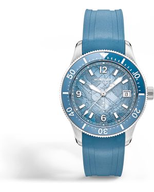 Montblanc Iced Sea Automatic Date 0 Oxygen - Blau