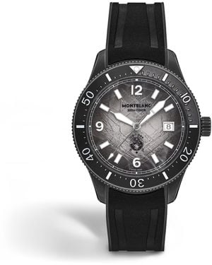Montblanc Iced Sea Automatic Date 0 Oxygen - Schwarz