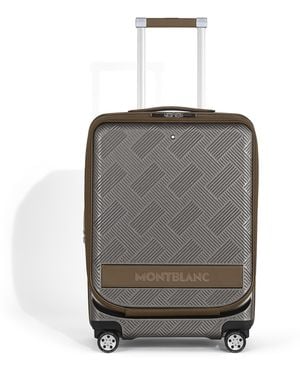 Montblanc Valise Cabine #MY4810 avec Poche Avant - Gris