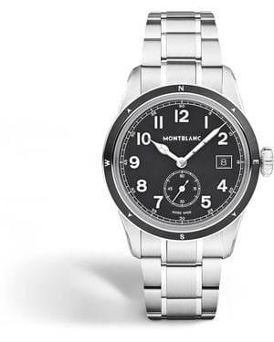 Montblanc 1858 Small Second 0 Oxygen - Mettallic