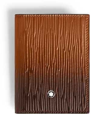 Montblanc Kartenetui 4 cc aus Corteccia-Sfumato-Leder - Braun
