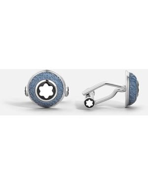 Montblanc Writers Edition Homage To Johann Wolfgang Von Goethe Cufflinks - Blue