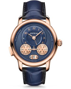 Montblanc Star Legacy Nicolas Rieussec Chronograph - Blau