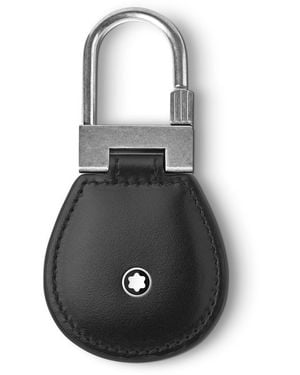 Montblanc Schlüsselanhänger aus Meisterstück Leder - Schwarz