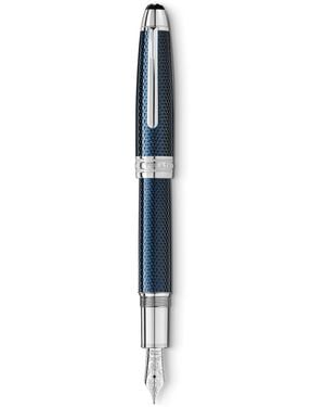 Montblanc Pluma Estilográfica Meisterstück Solitaire Blue Hour LeGrand - Azul