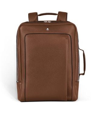 Montblanc Rechteckiger Companion Rucksack - Braun
