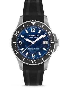 Montblanc Iced Sea 0 Oxygen Deep 4810 - Blau