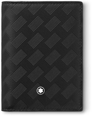 Montblanc Kartenetui 4 cc aus Extreme Leder - Schwarz