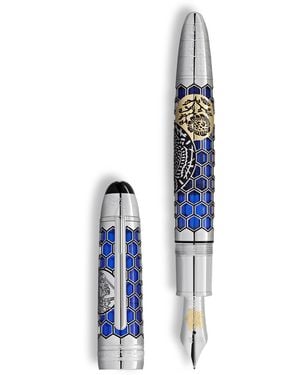 Montblanc High Artistry A Tribute to Craftsmanship Limited Edition 333 Füllfederhalter - Blau