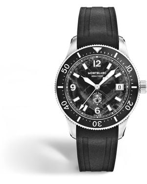 Montblanc Iced Sea Automatic Date 0 Oxygen - Schwarz