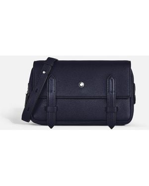 Montblanc Soft Grain Messenger - Blue