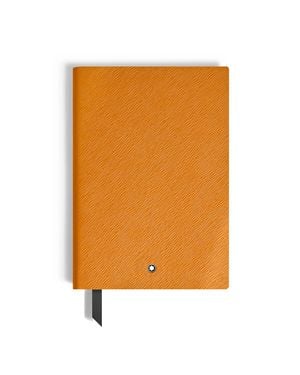 Montblanc Cuaderno Mediano de Piel Sartorial - Naranja