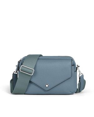 Montblanc Kleine Umhängetasche Companion - Blau