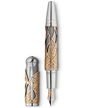 Montblanc Pluma Estilográfica Writers Edition Homage to Brothers Grimm Edición Limitada 1812 - Metálico