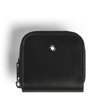 Montblanc Funda para Auriculares de Piel Meisterstück - Negro