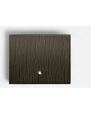 Montblanc Wallet 6cc With Sfumato Effect - Green