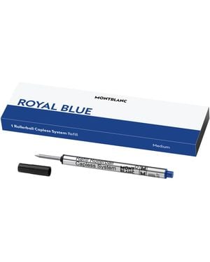 Montblanc 1x Rollerball-Capless Mine - Blau