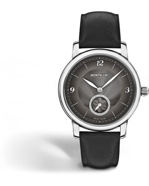 Montblanc Star Legacy Small Second 36 mm - Schwarz