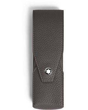 Montblanc Étui pour 2 Instruments d'Écriture Envelope - Gris