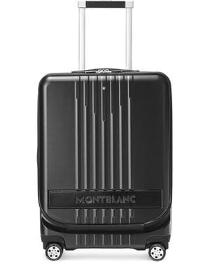 Montblanc Valise Cabine #MY4810 avec Poche Avant - Noir