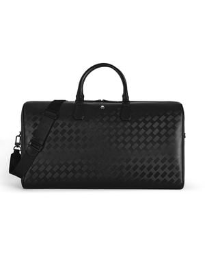 Montblanc Bolso de Viaje 55 de Piel Extreme - Negro