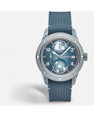Montblanc 1858 Geosphere 0 Oxygen Mount Vinson Limited Edition - Bleu