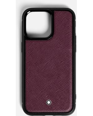 Montblanc Sartorial Hartschalenetui Für Apple Iphone 16 Pro Max - Lila
