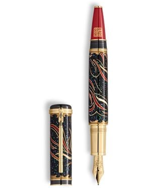 Montblanc Great Characters Homage to Bruce Lee Limited Edition 93 Füllfederhalter - Weiß