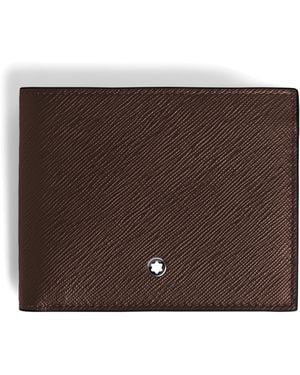 Montblanc Brieftasche 6 cc aus Sartorial Leder - Braun
