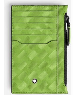 Montblanc Porta Carte 8 Scomparti Con Cerniera Extreme 3.0 - Verde