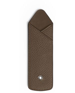 Montblanc Custodia per 1 Strumento da Scrittura - Marrone