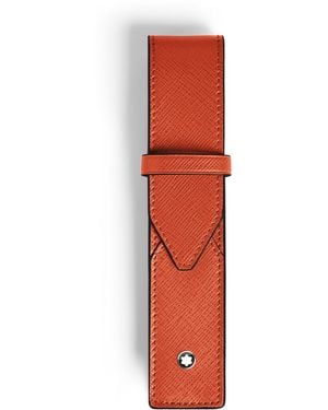Montblanc Astuccio per 1 Strumento da Scrittura Envelope - Rosso