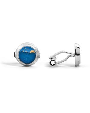 Montblanc Gemelli Moonphase - Blu