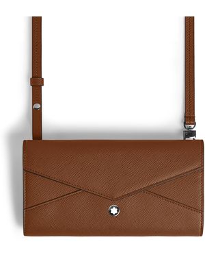 Montblanc Tragbare Continental-Brieftasche Envelope - Braun
