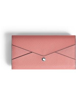 Montblanc Continental-Brieftasche 12 cc Envelope - Pink