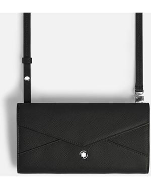Montblanc Sartorial Tragbare Continental-brieftasche - Schwarz