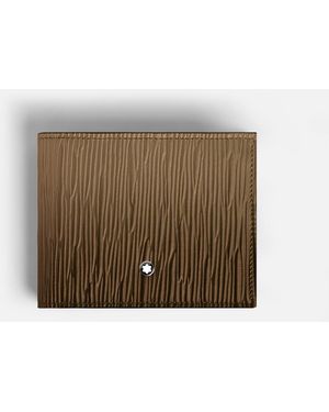 Montblanc Wallet 6cc With Sfumato Effect - Brown