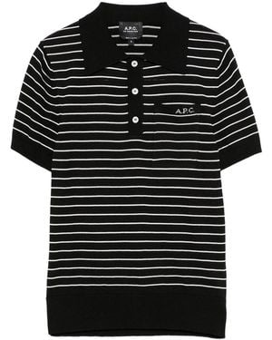A.P.C. Polo Aline - Black