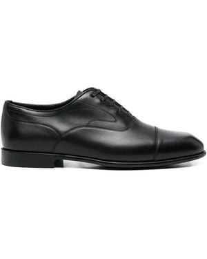 Ferragamo Trinity Oxford Shoes - Black