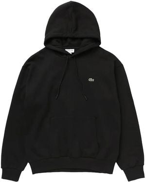 Lacoste Hooded Sweatshirt - Black