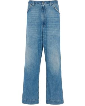Maison Margiela Wide-leg Jeans - Blue